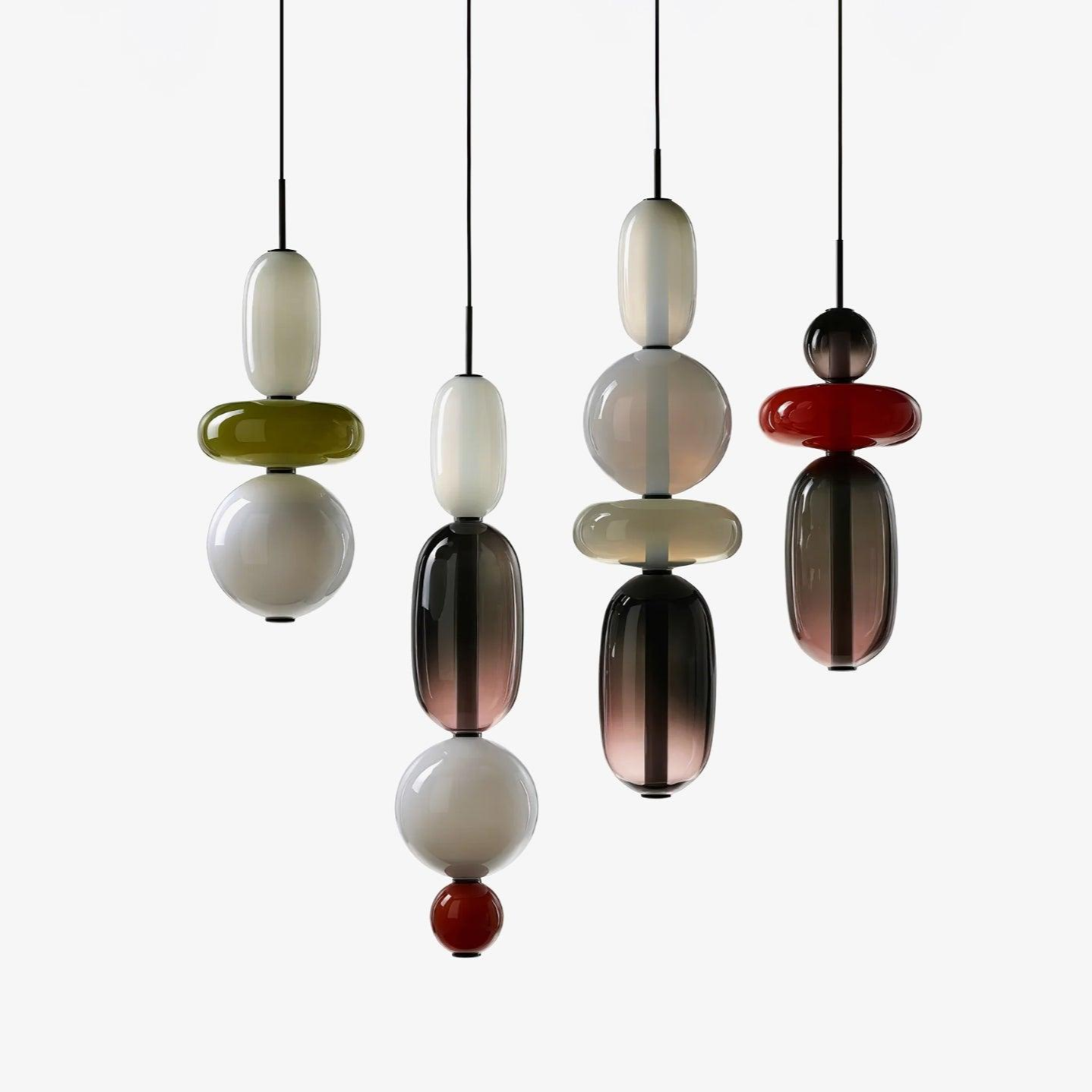 Zuckerfreies Glas Pendelleuchte