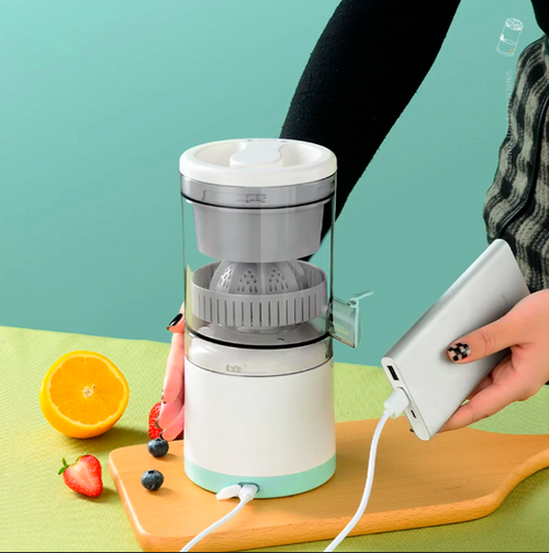 QuickJuice Saftpresse | Wiederaufladbare Tragbare Elektrische Saftpresse