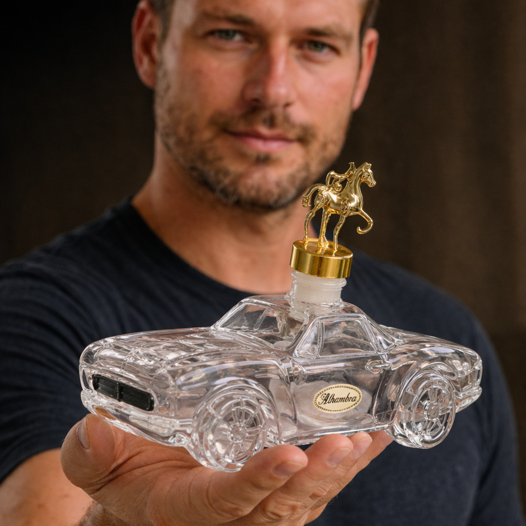 Mustang Whiskey Dekanter | Mustang Design | Handgefertigtes Glas