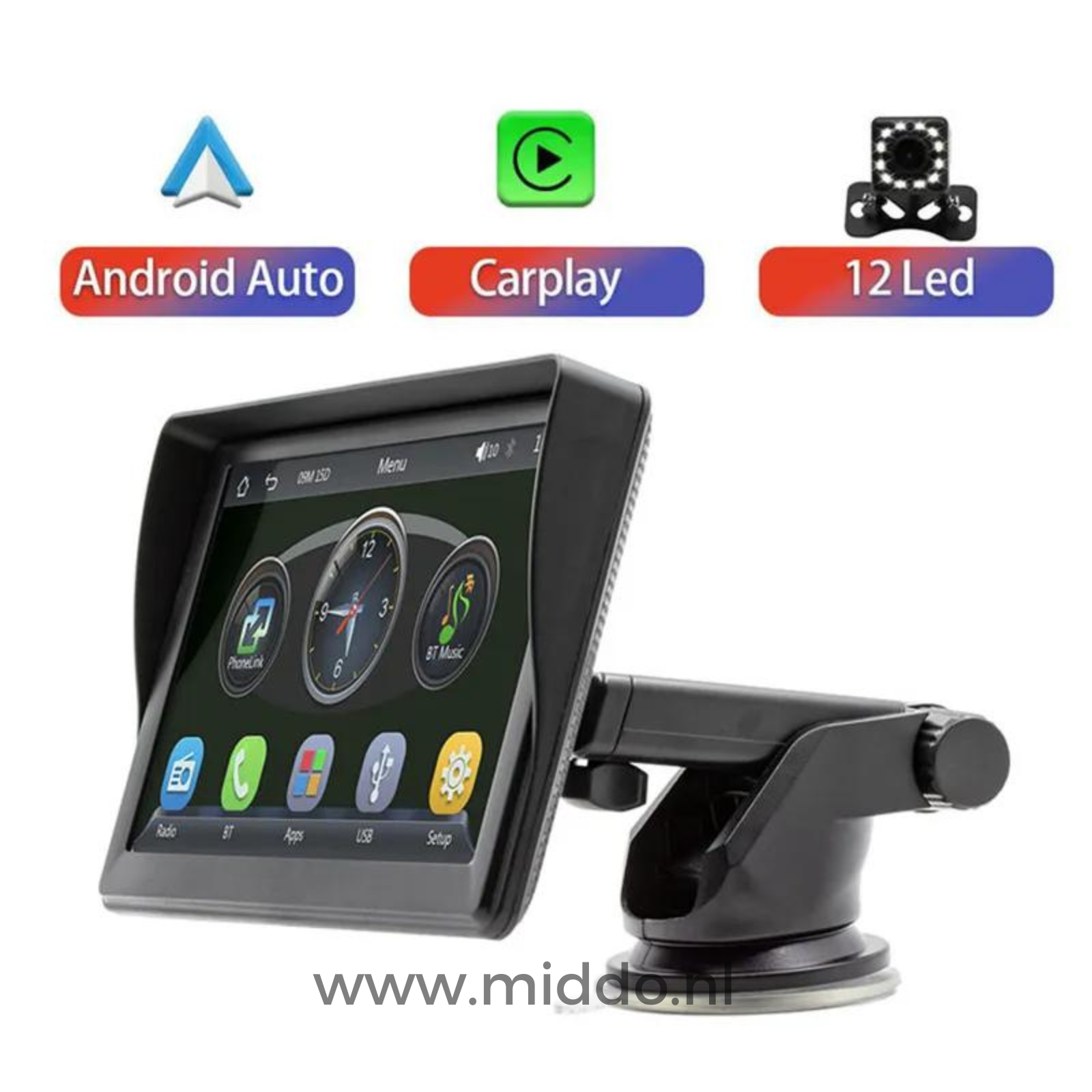 AutoBoost CarPlay & Android Auto | Upgrade dein Fahrzeug in 2 Minuten – Kein Einbau nötig!