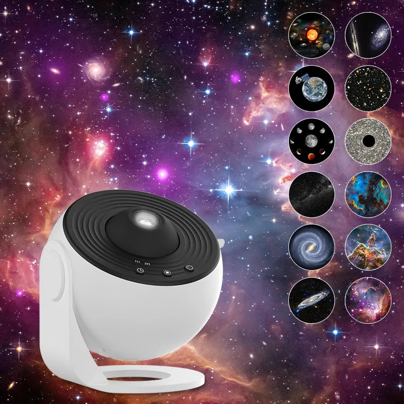 CelestialGlow 12-in-1 HD-Sternenprojektorlampe Mit Rotation