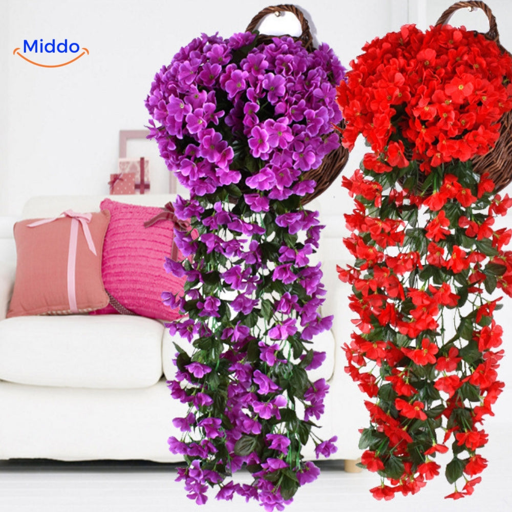 OrchidElegance Kunstblumen Cascade | Stilvolle Kunstorchideen für jeden Anlass und jede Saison