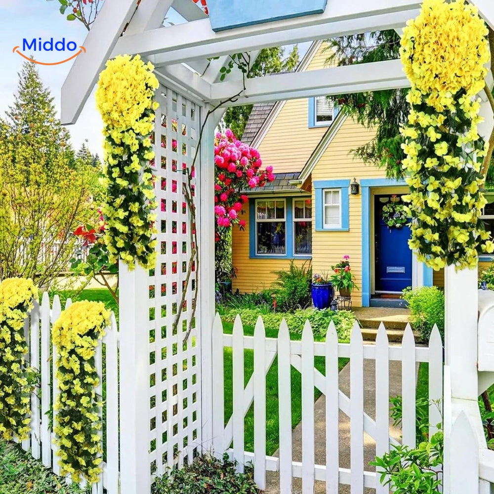 OrchidElegance Kunstblumen Cascade | Stilvolle Kunstorchideen für jeden Anlass und jede Saison