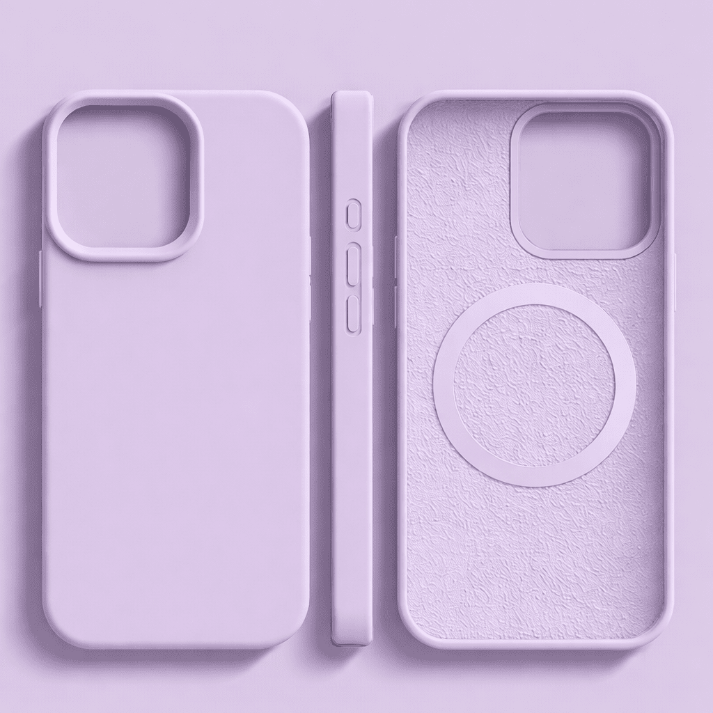 MAGNESOFT LUXE – Magnetische Silikonhülle mit Soft-Touch Oberfläche für iPhone