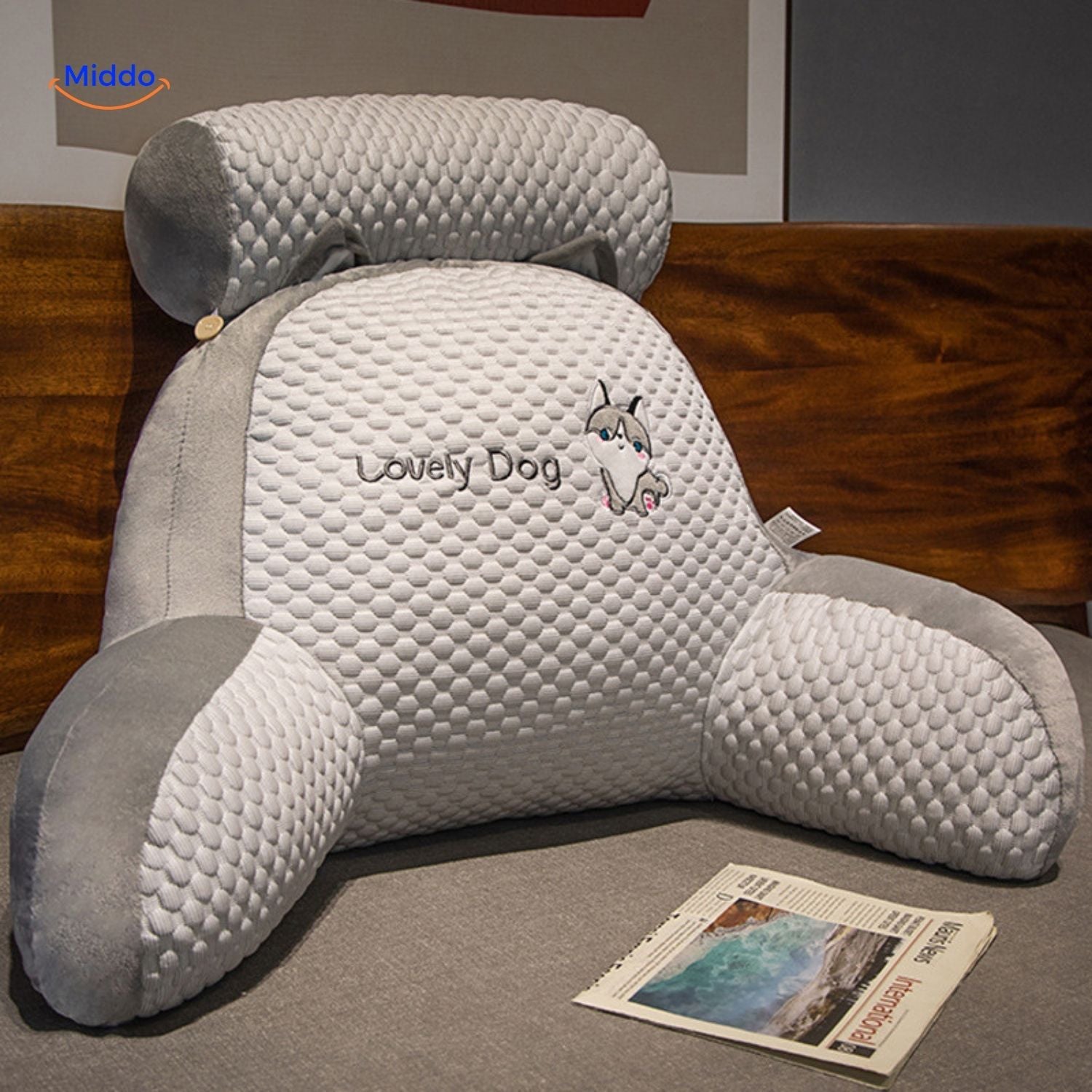 RelaxEase Rückenstützkissen | Ergonomisches Lendenkissen für optimalen Komfort