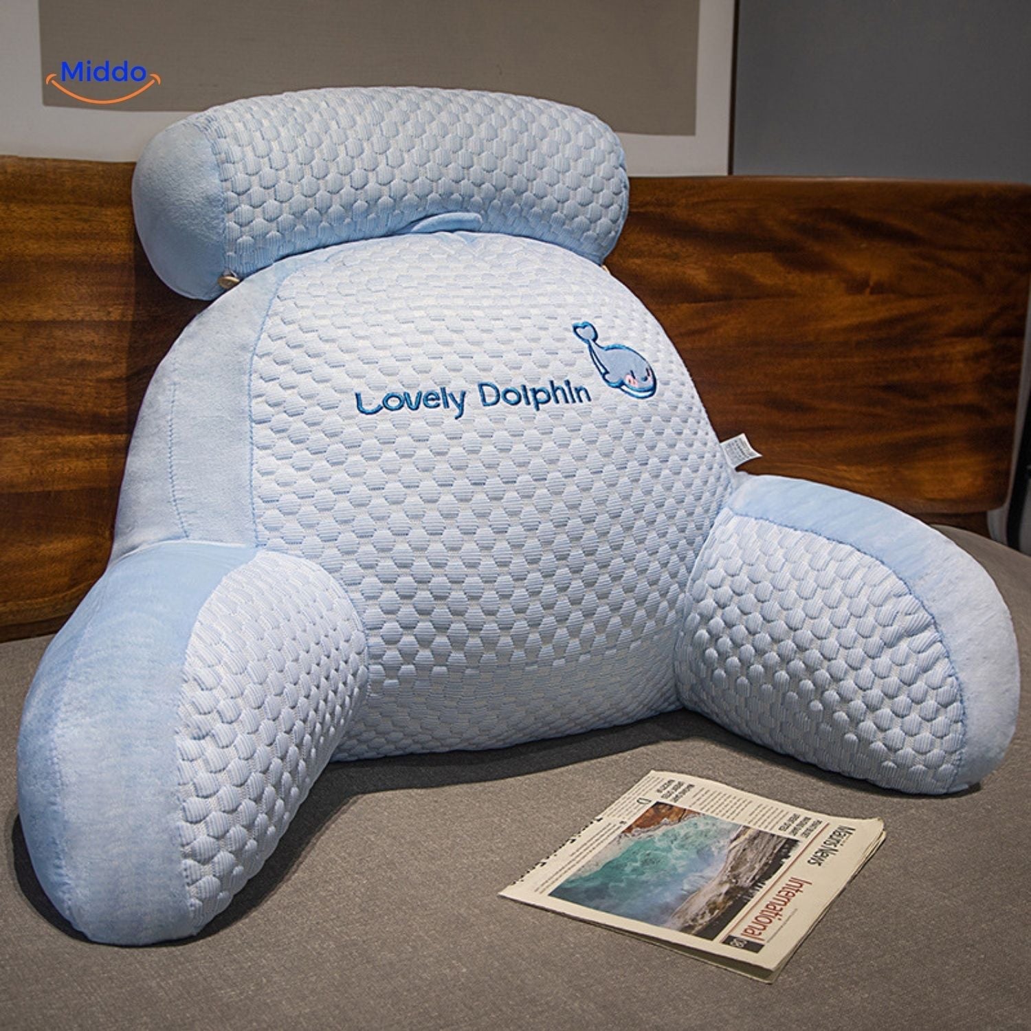 RelaxEase Rückenstützkissen | Ergonomisches Lendenkissen für optimalen Komfort