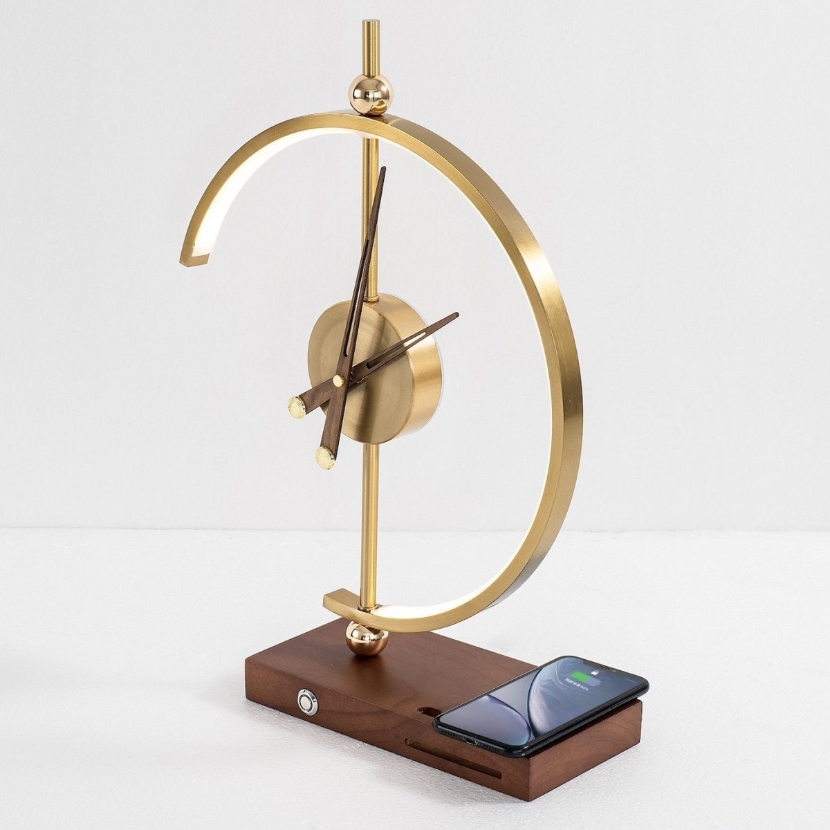 AuraTijd™ | Luxuriöse Lampenuhr und Ladegerät