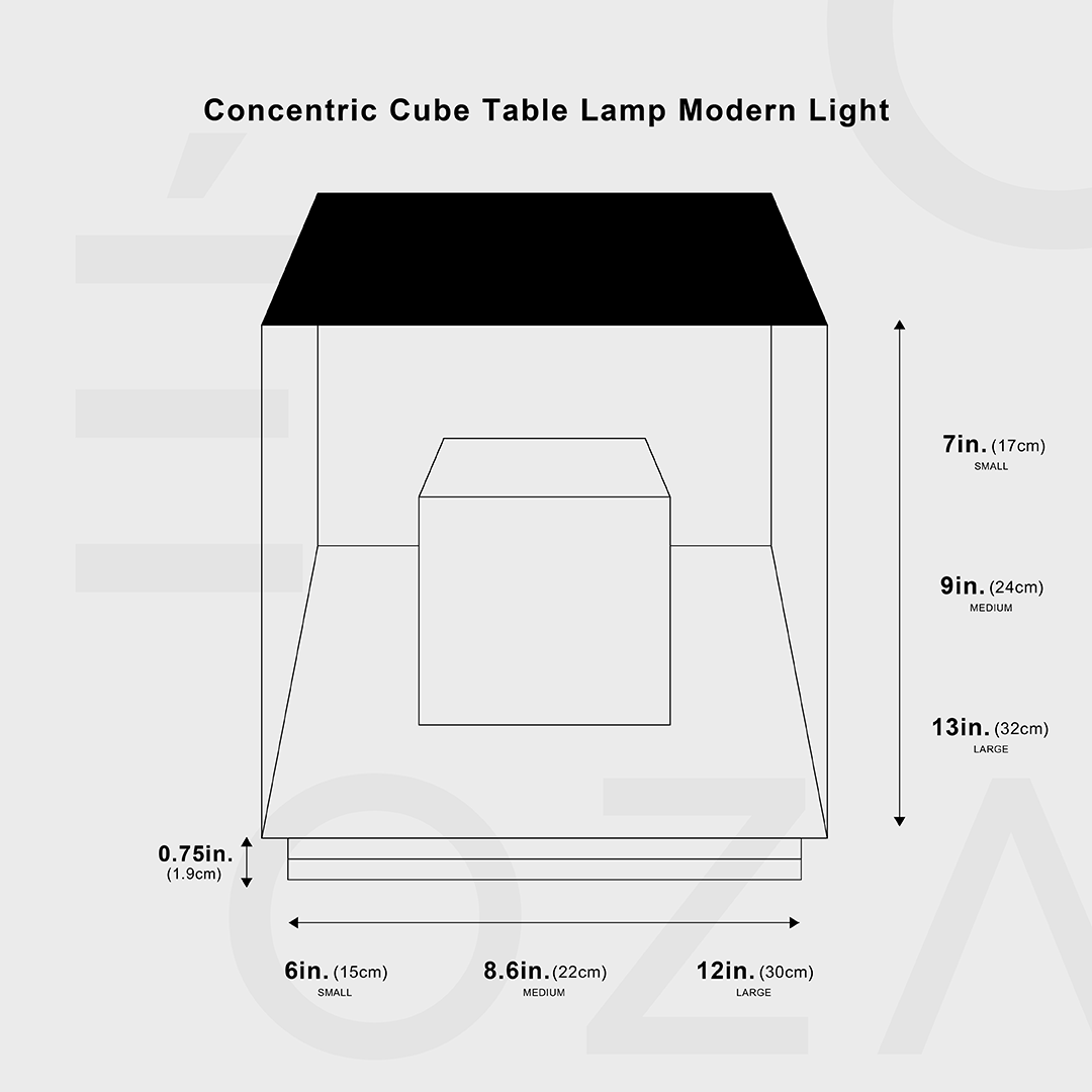 Cube Tischlampe