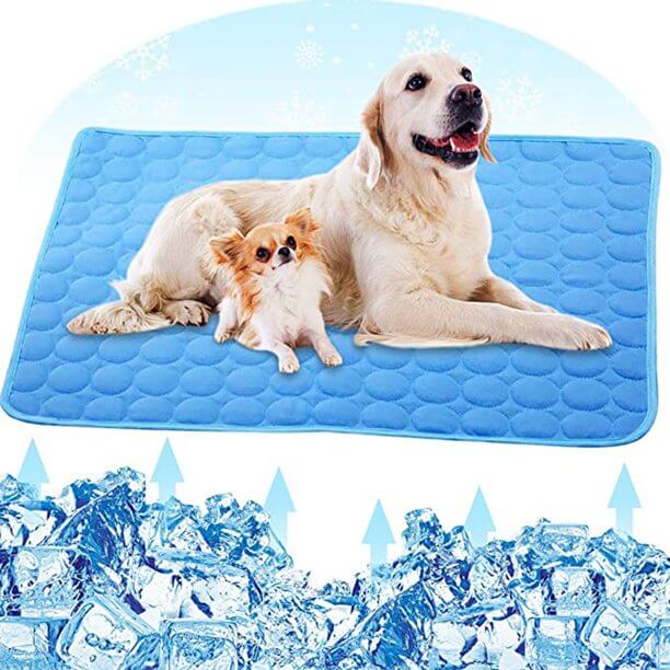 CoolPaw Kühlmatte | Wärmeabsorbierende Matte für entspannte Haustiere