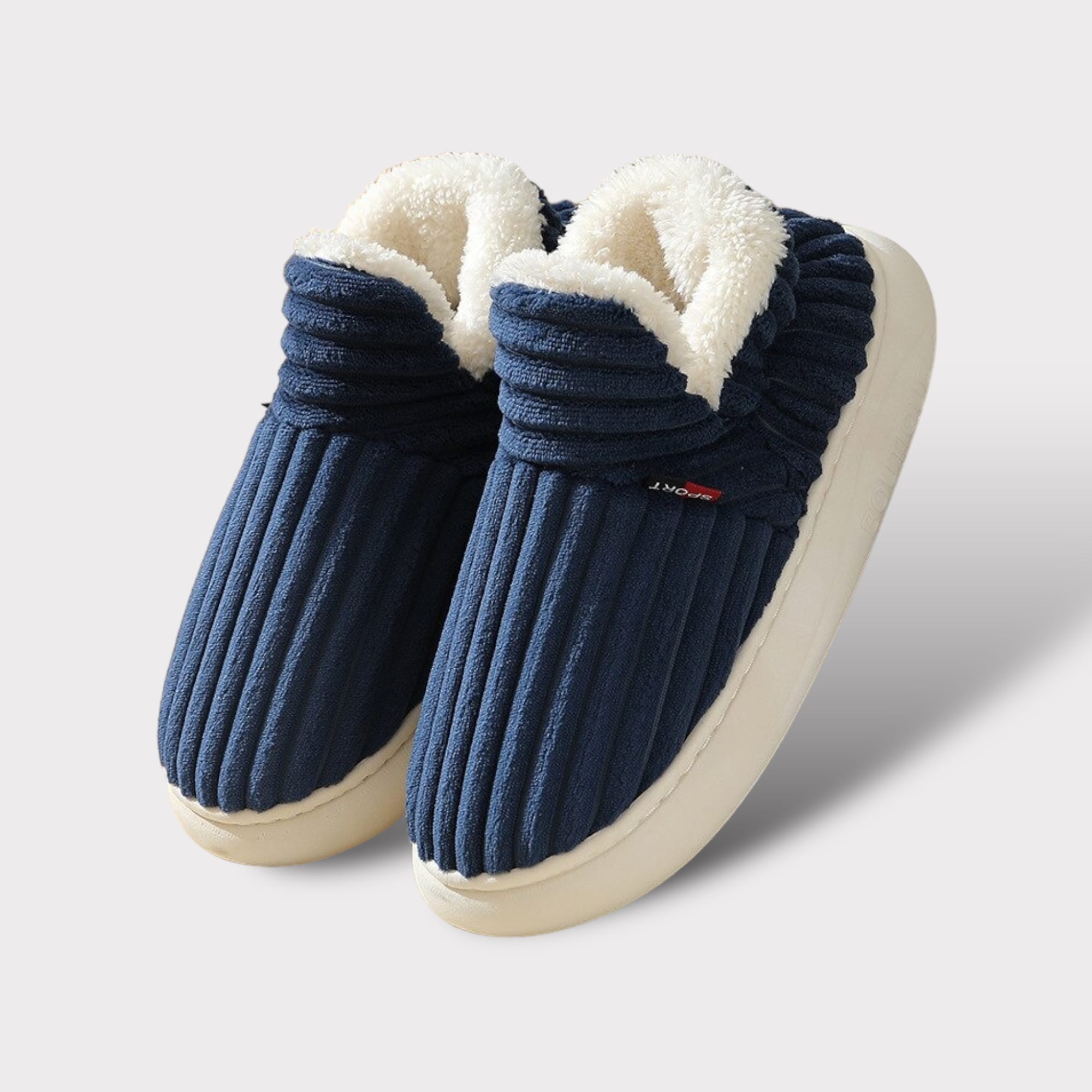 WohlfühlSchritt Fleece Hausschuhe | Bequeme und warme Winterbegleiter für Zuhause