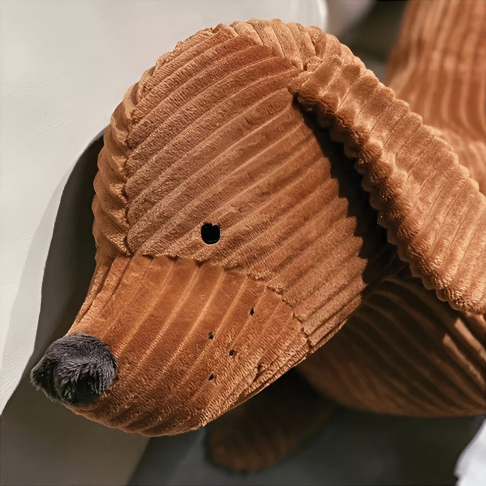 CordoPup Manchester Dackelkissen – Weiches Kuschelkissen in Dackelform