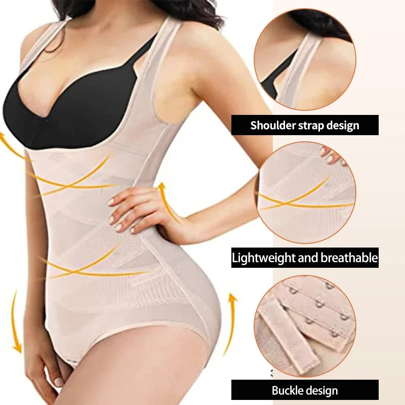 Nahtloser Shapewear Body Licht Für Unter Kleidung und Täglichen Gebrauch
