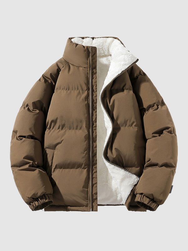 Herren Gefütterte Pufferjacke mit Warm & Leicht | Heidi-Mode