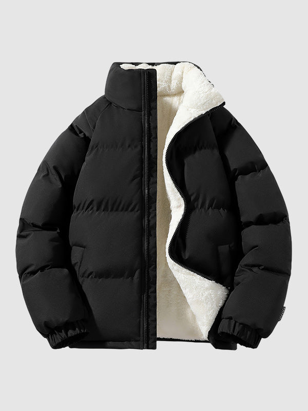 Herren Gefütterte Pufferjacke mit Warm & Leicht | Heidi-Mode
