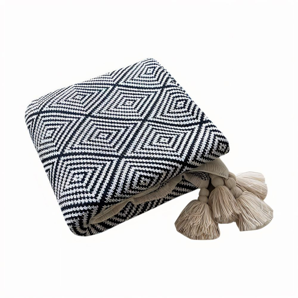 GeoComfort Fleece-Decken – Weiches, leichtes Polyester mit modernem Druck