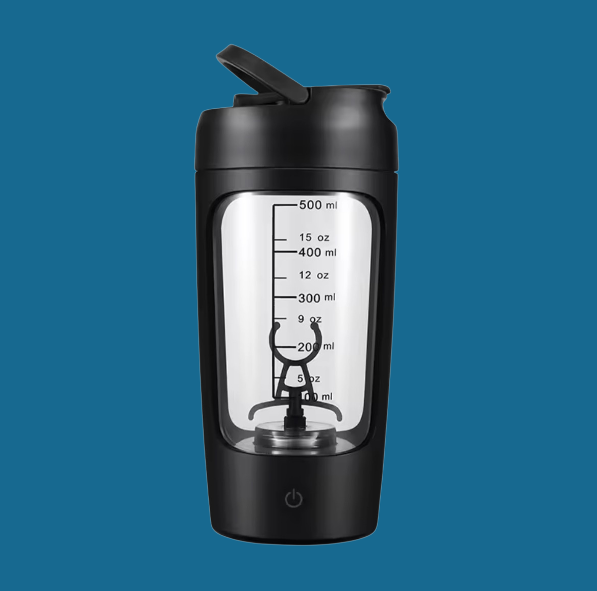 MixMaster Shaker Flasche | 100% klumpenfrei, auslaufsicher & BPA-frei Lösung