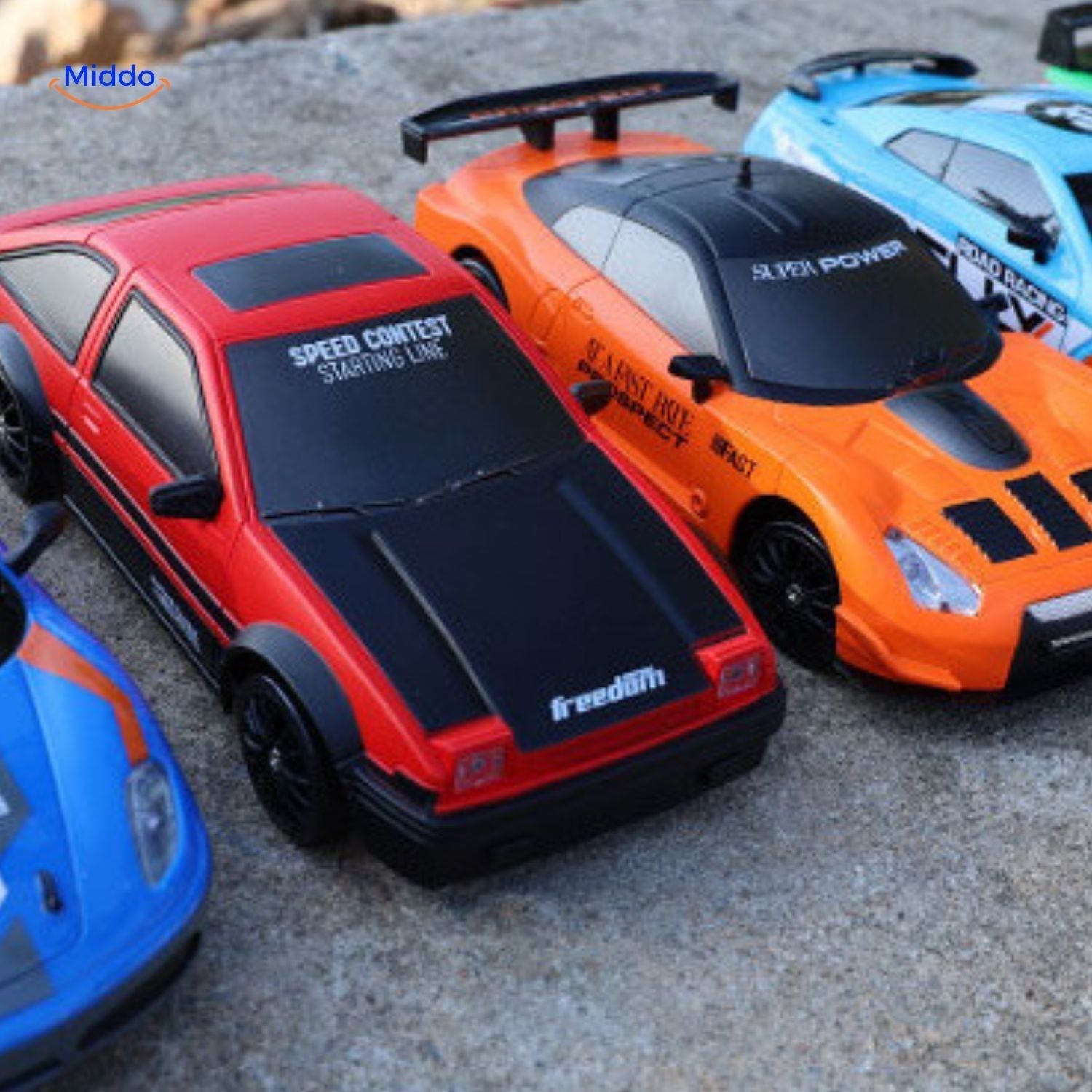 DriftPro GTR | 4WD Drift RC Auto mit schneller Ladefunktion und Action!
