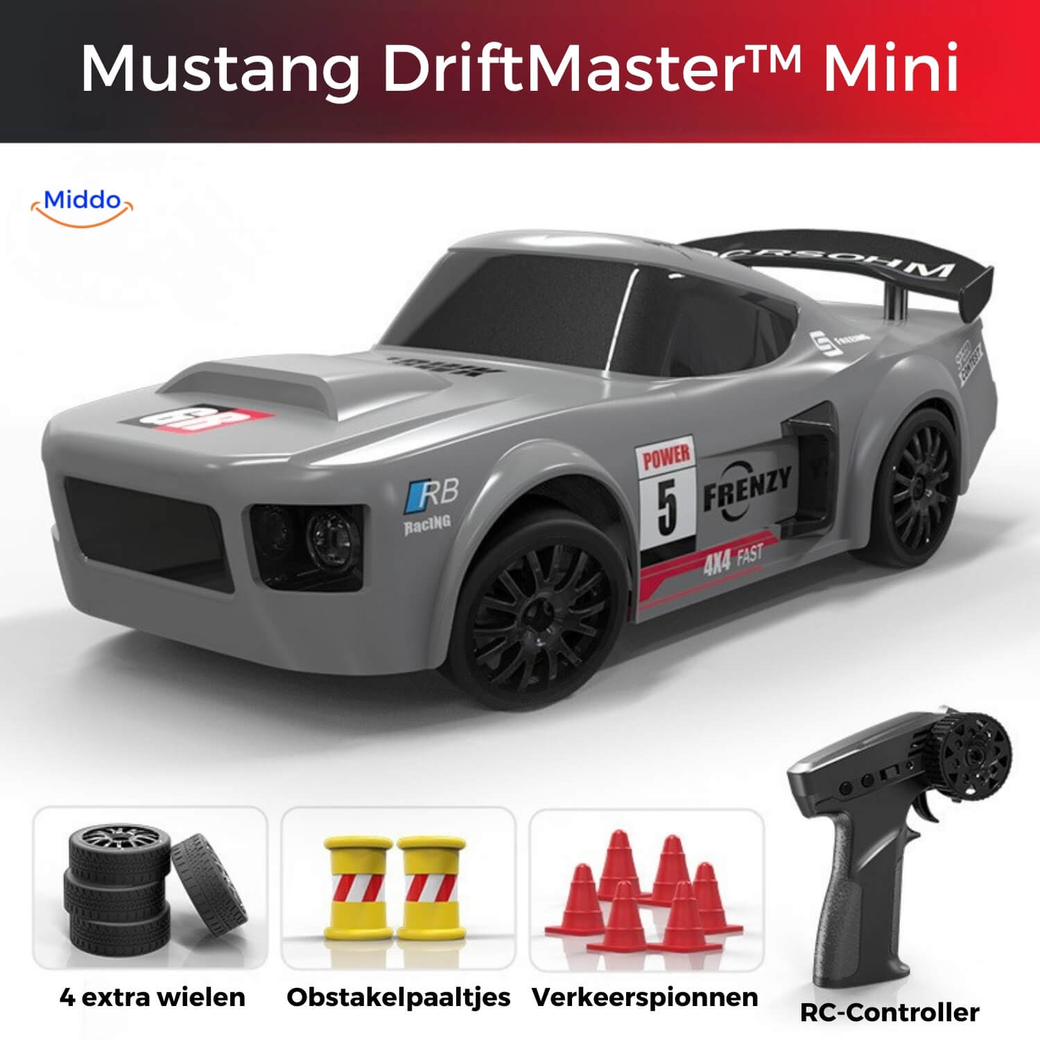 DriftPro GTR | 4WD Drift RC Auto mit schneller Ladefunktion und Action!