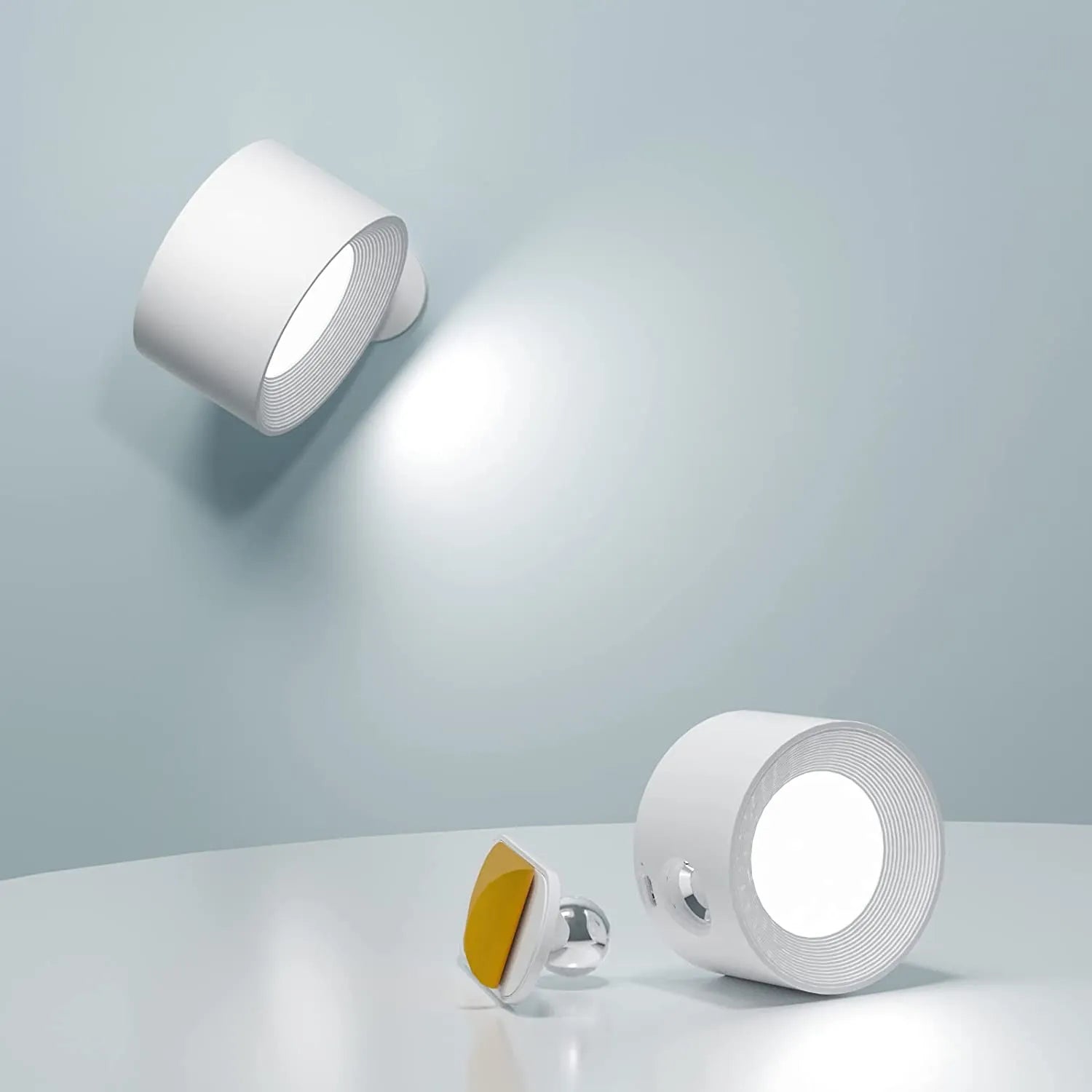 Drahtlose Wandlampe 360° Magnet