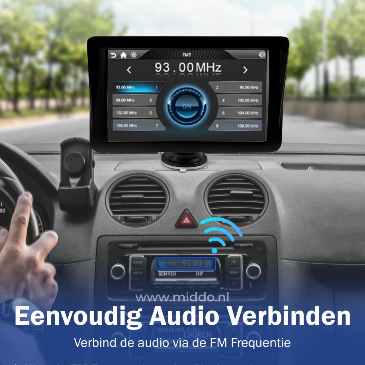AutoBoost CarPlay & Android Auto | Upgrade dein Fahrzeug in 2 Minuten – Kein Einbau nötig!
