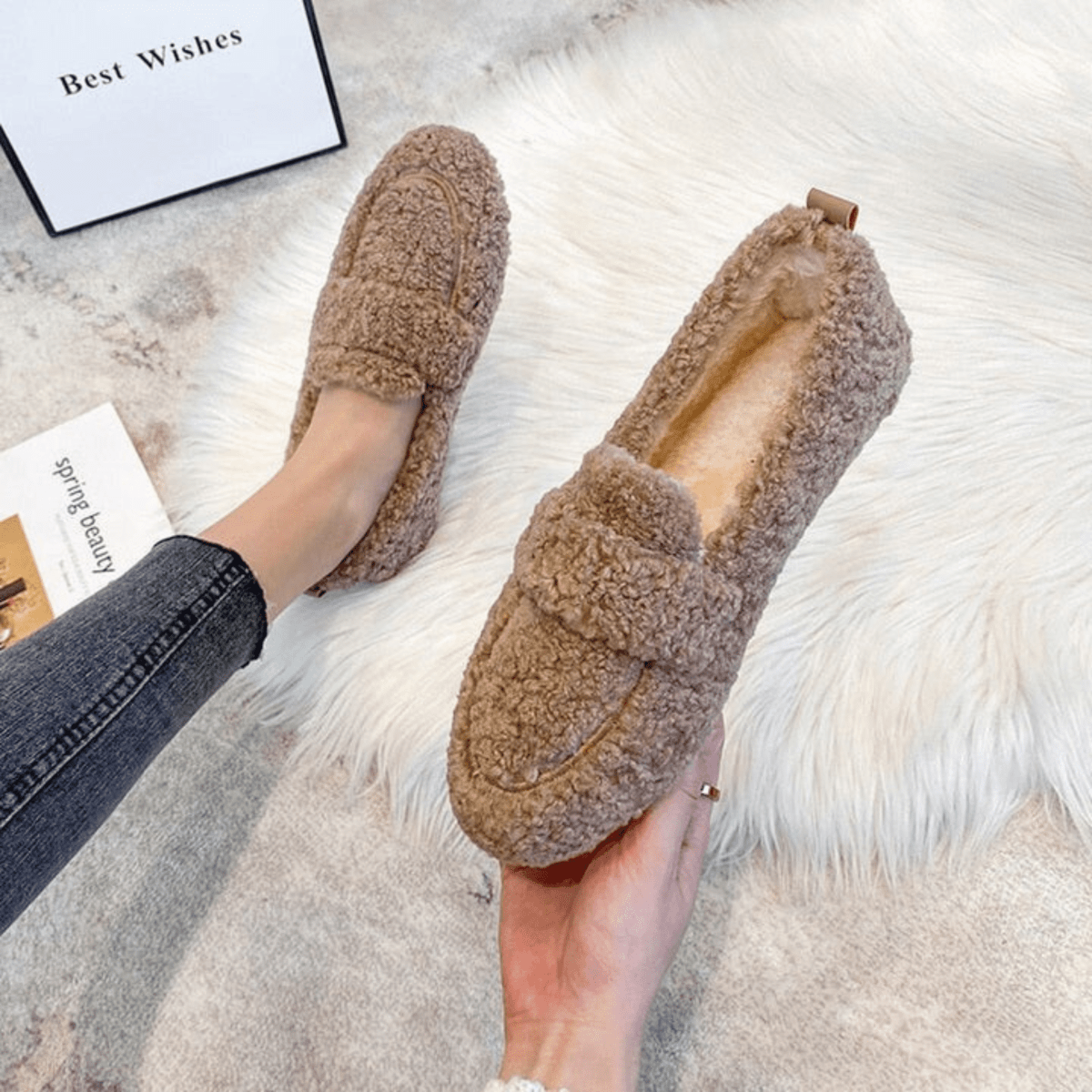 ELEGANSTEP – Elegante Winter-Hausschuhe für Wärme und Komfort