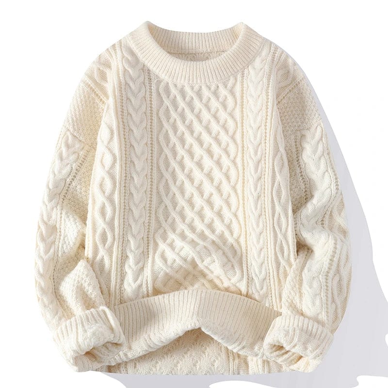 Kabelstrickpullover CottonWeave – Weicher Damenpullover aus hochwertiger Baumwolle