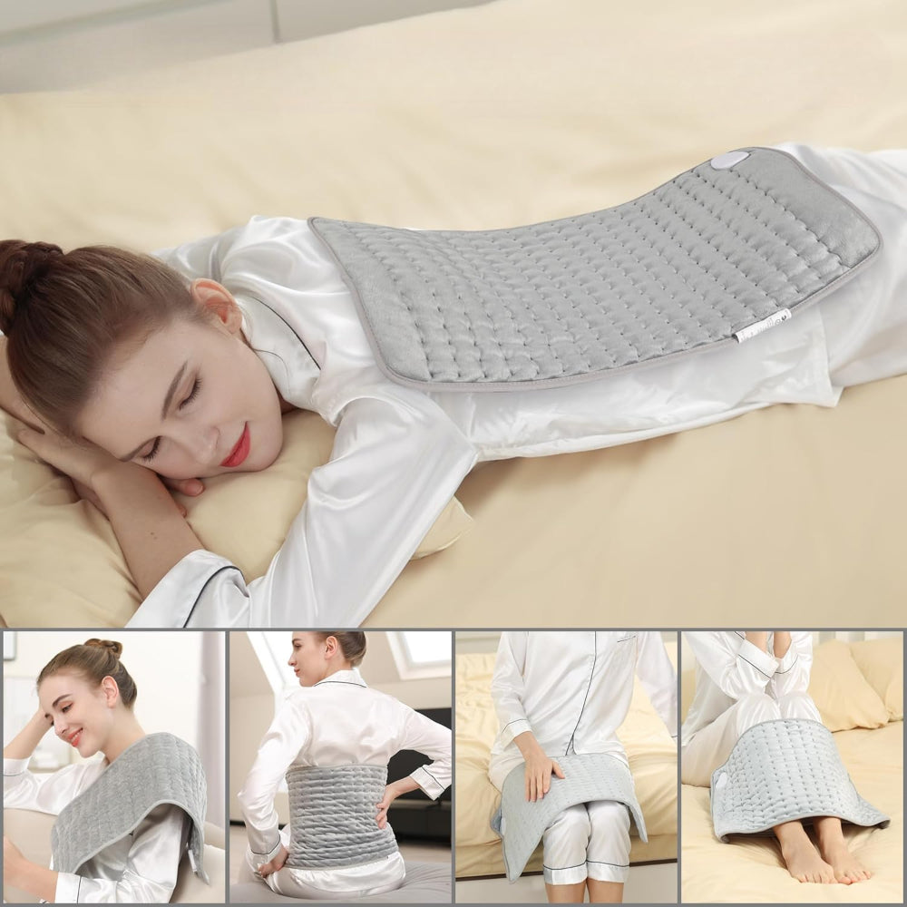 Elektrisches Wärmeunterbett für Nacken und Rücken – Verstellbare Heizung für zusätzlichen Komfort