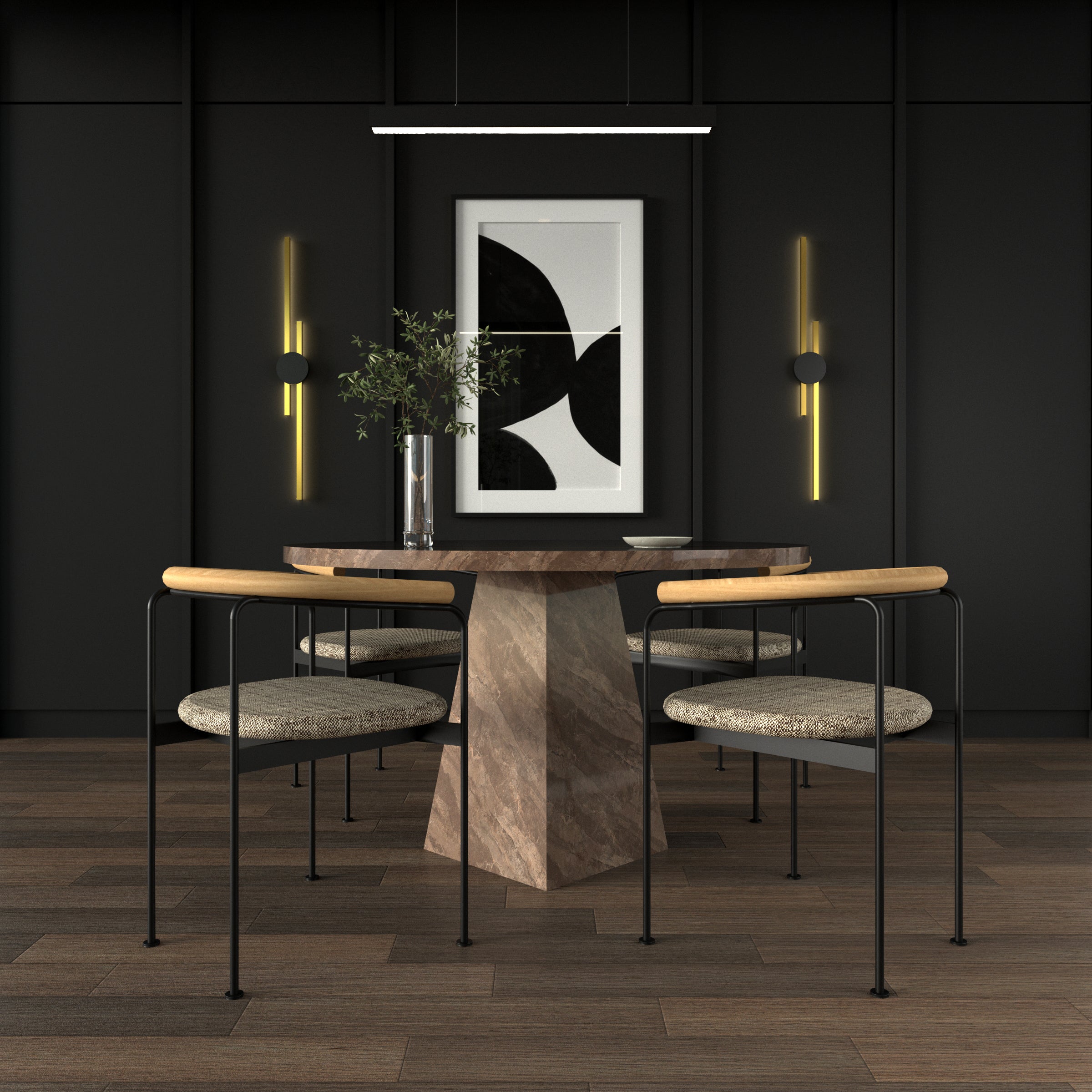 Elles Minimalistische Wandleuchte