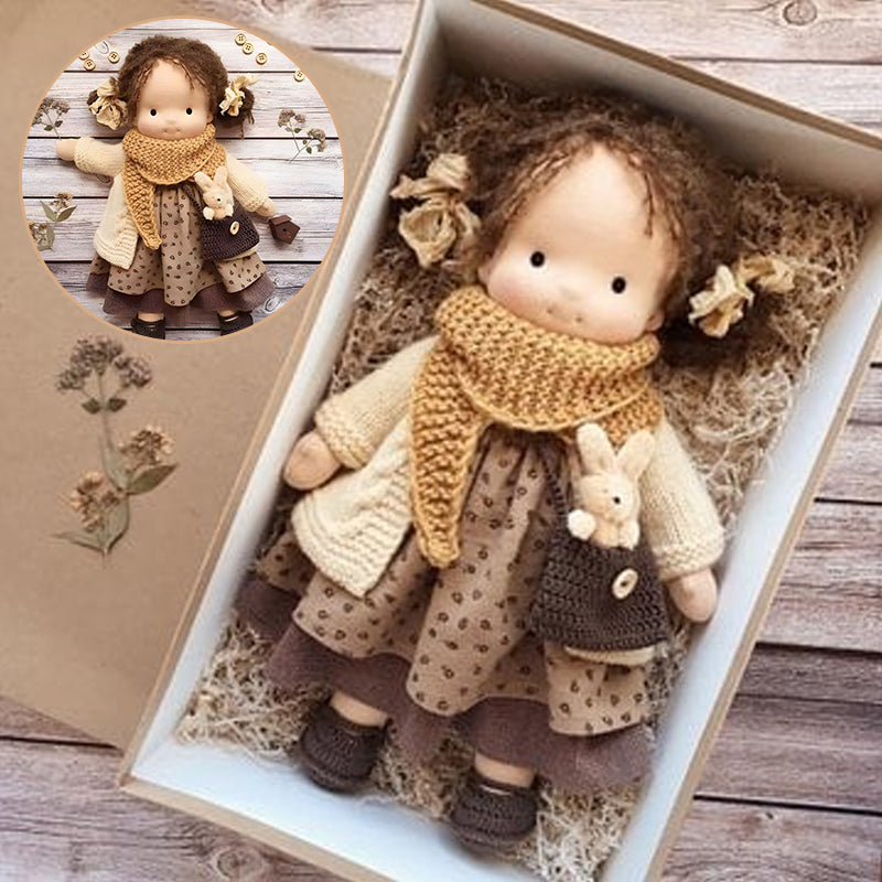 Handgefertigte Waldorf Puppe