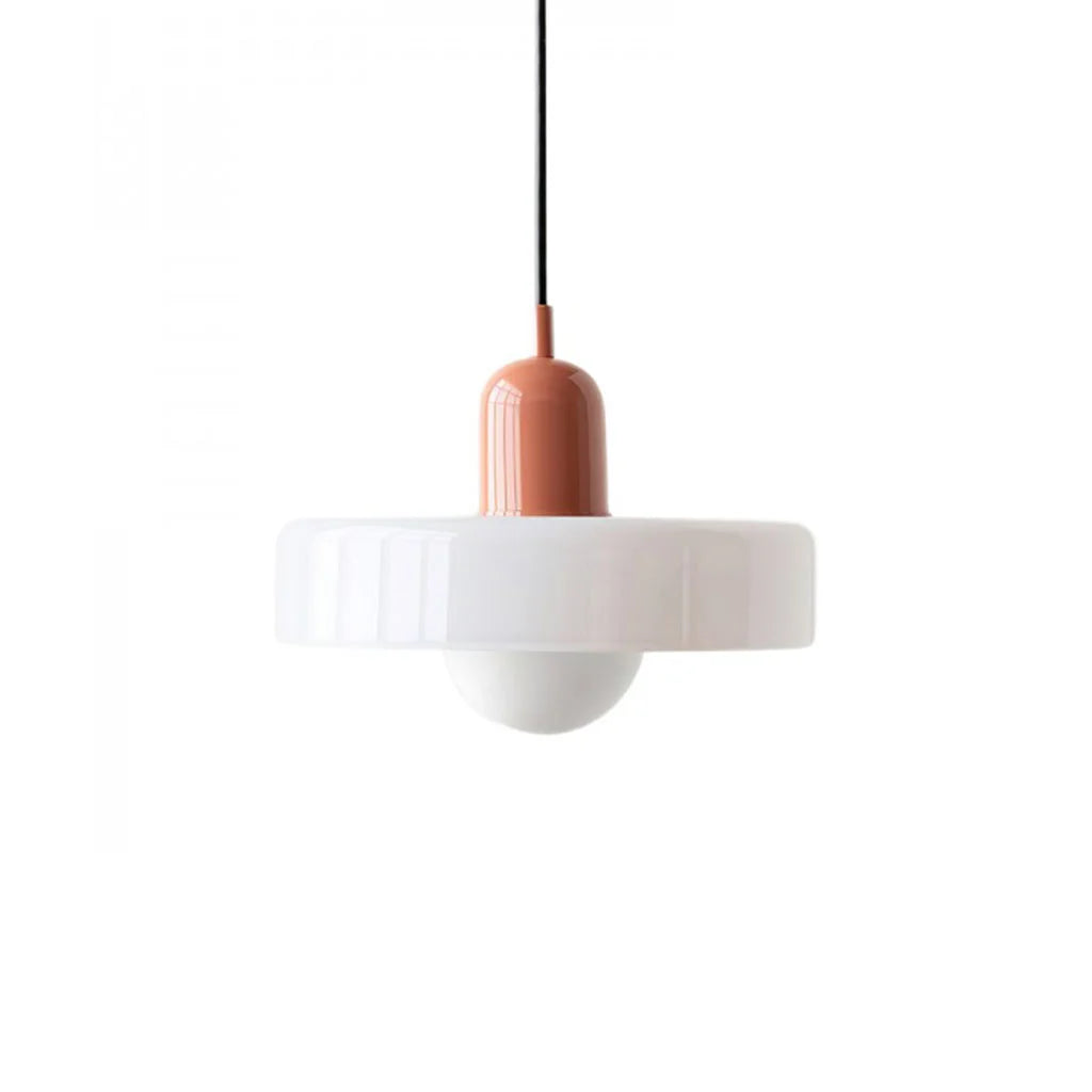 Finan Morandi Glas-Disk-Orb Pendelleuchte