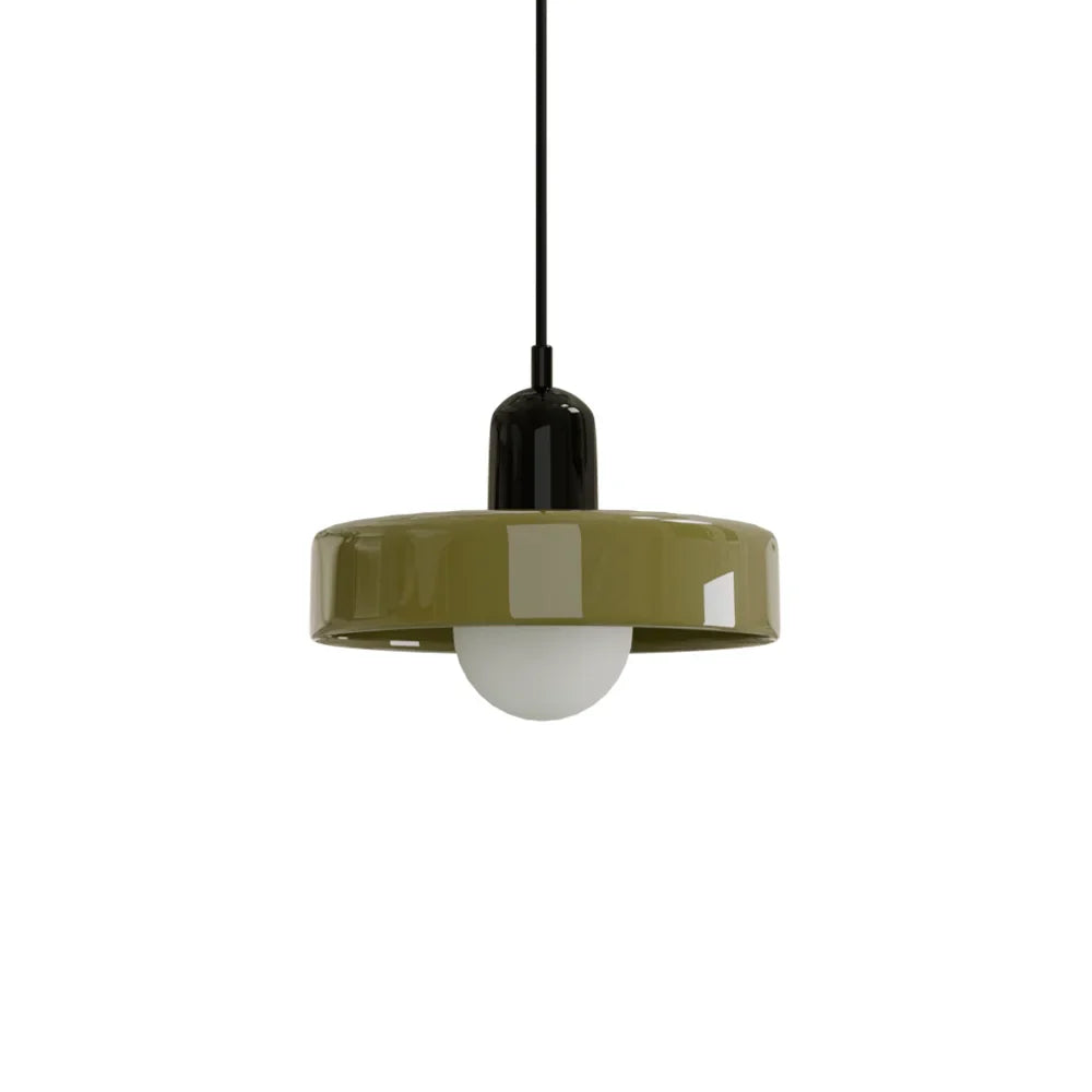 Finan Morandi Glas-Disk-Orb Pendelleuchte