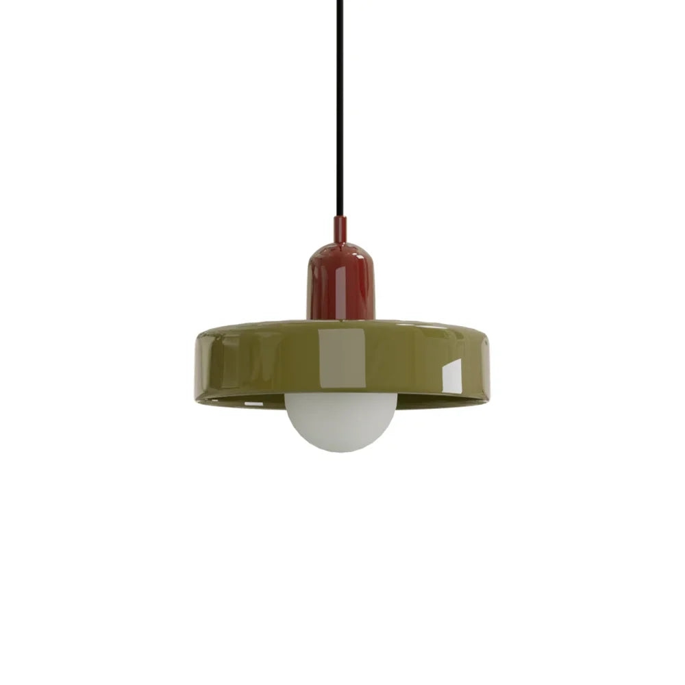 Finan Morandi Glas-Disk-Orb Pendelleuchte