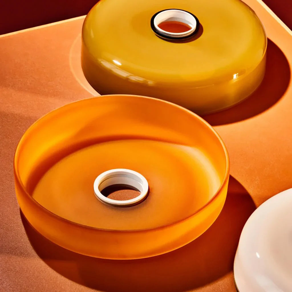 Finan Morandi Glas-Disk-Orb Pendelleuchte