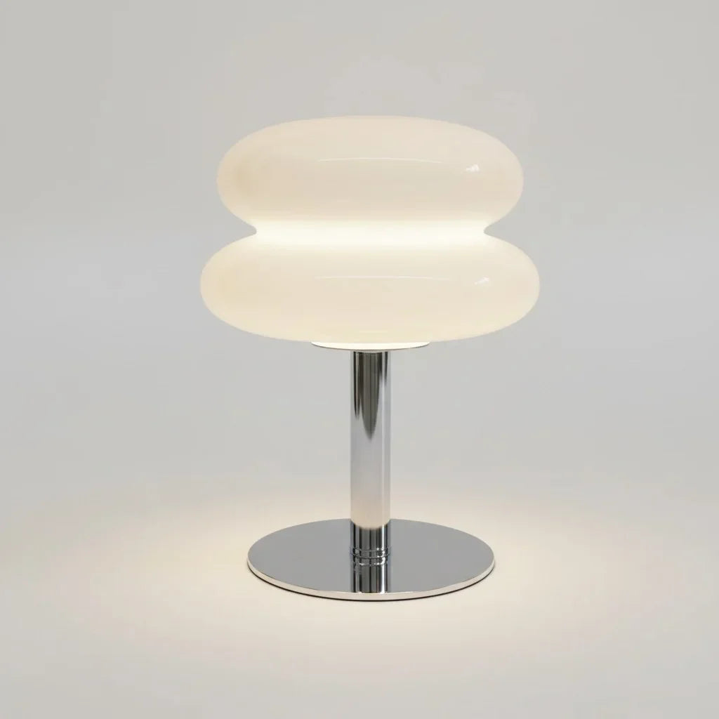 Finn Bauhaus Minimalistische Glas Tischlampe