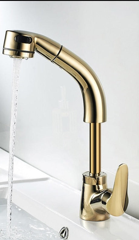 FlexiStream Verstellbarer Badezimmerarmatur Ausziehbar Elegante Ausführung