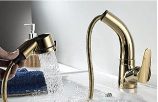 FlexiStream Verstellbarer Badezimmerarmatur Ausziehbar Elegante Ausführung