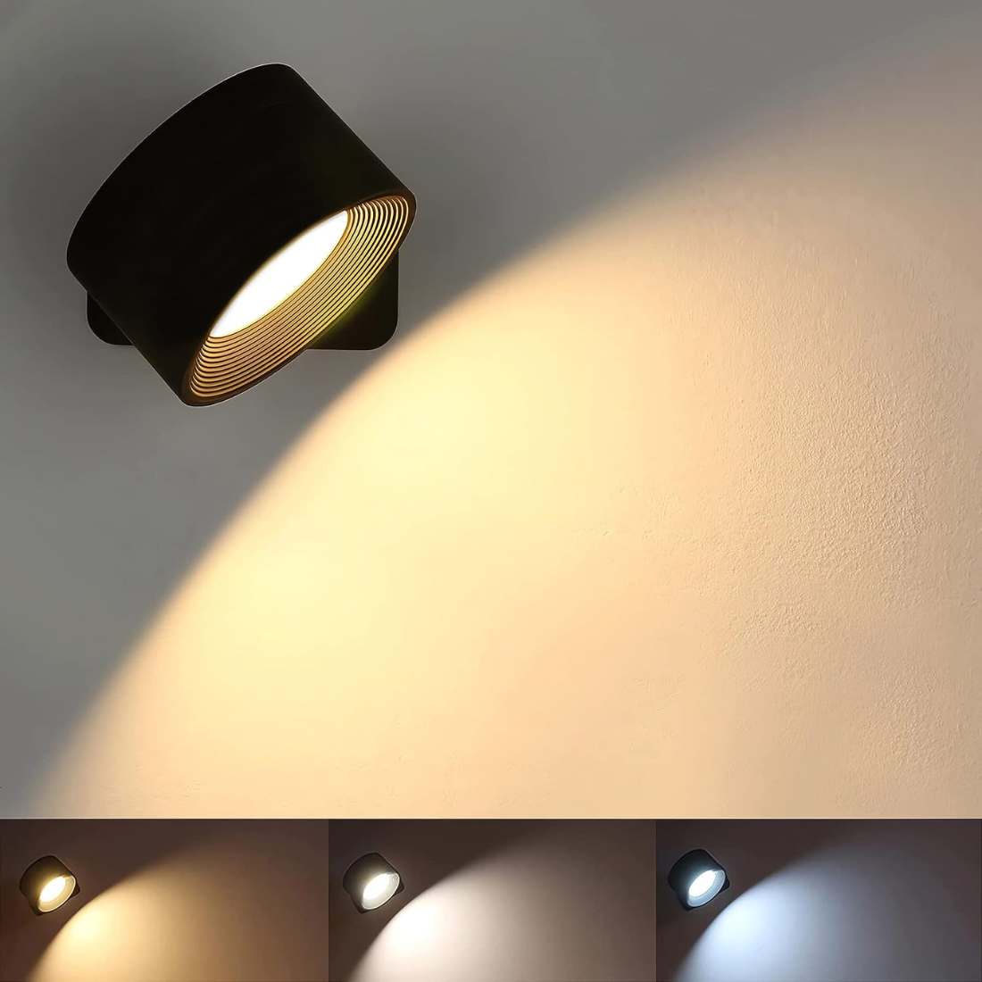 Flexilight | Drahtlose Wandleuchte mit Touch und 360° Rotation