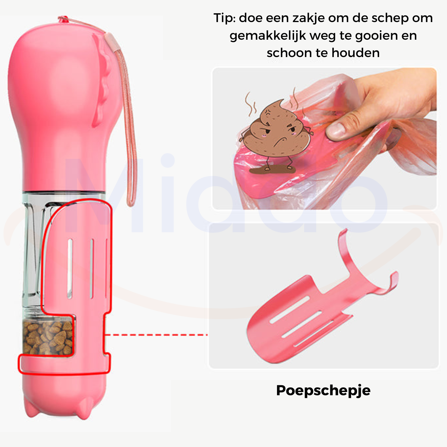 FurryHydrate Wasserflasche | Die 5-in-1 Lösung für deinen Hund!