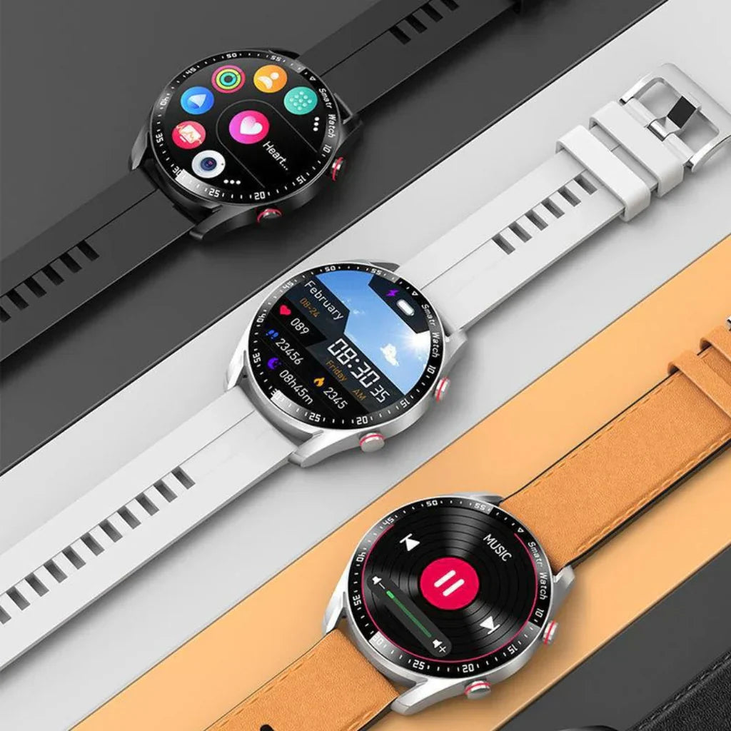 SwissMotion - Multifunktionale Smartwatch mit langer Batterielaufzeit