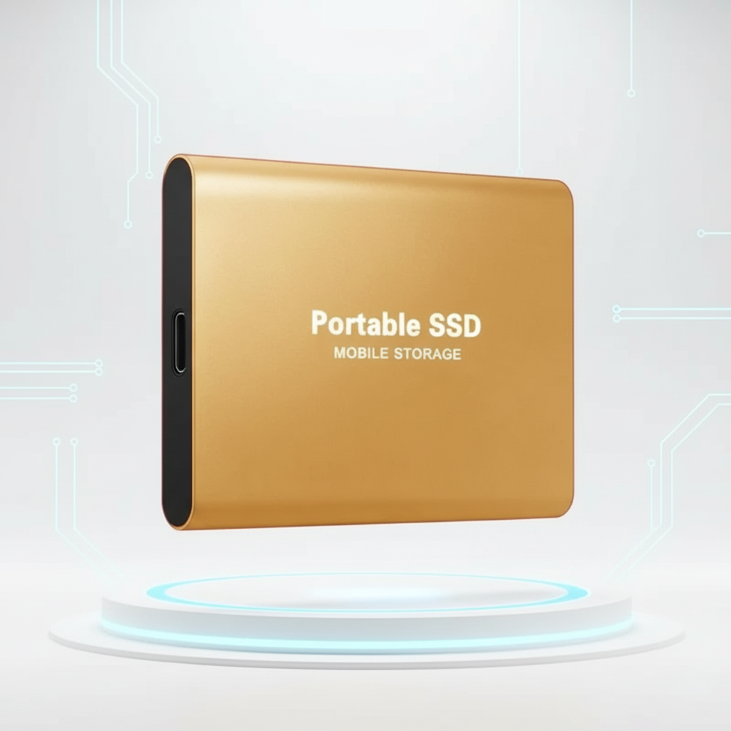 Ultra Schnelles Externes SSD – Tragbarer Speicher USB 3.1 (Bis zu 30 TB)