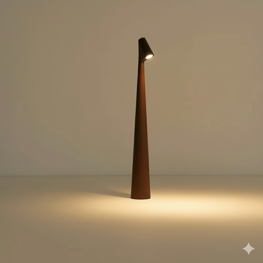 Frendorf | Kabellose LED-Tischlampe | Nordisches minimalistisches Design