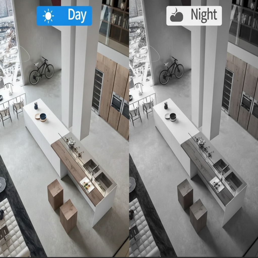 Versteckte WiFi Kamera 1080P – Drahtloses Babyphone für diskrete Überwachung