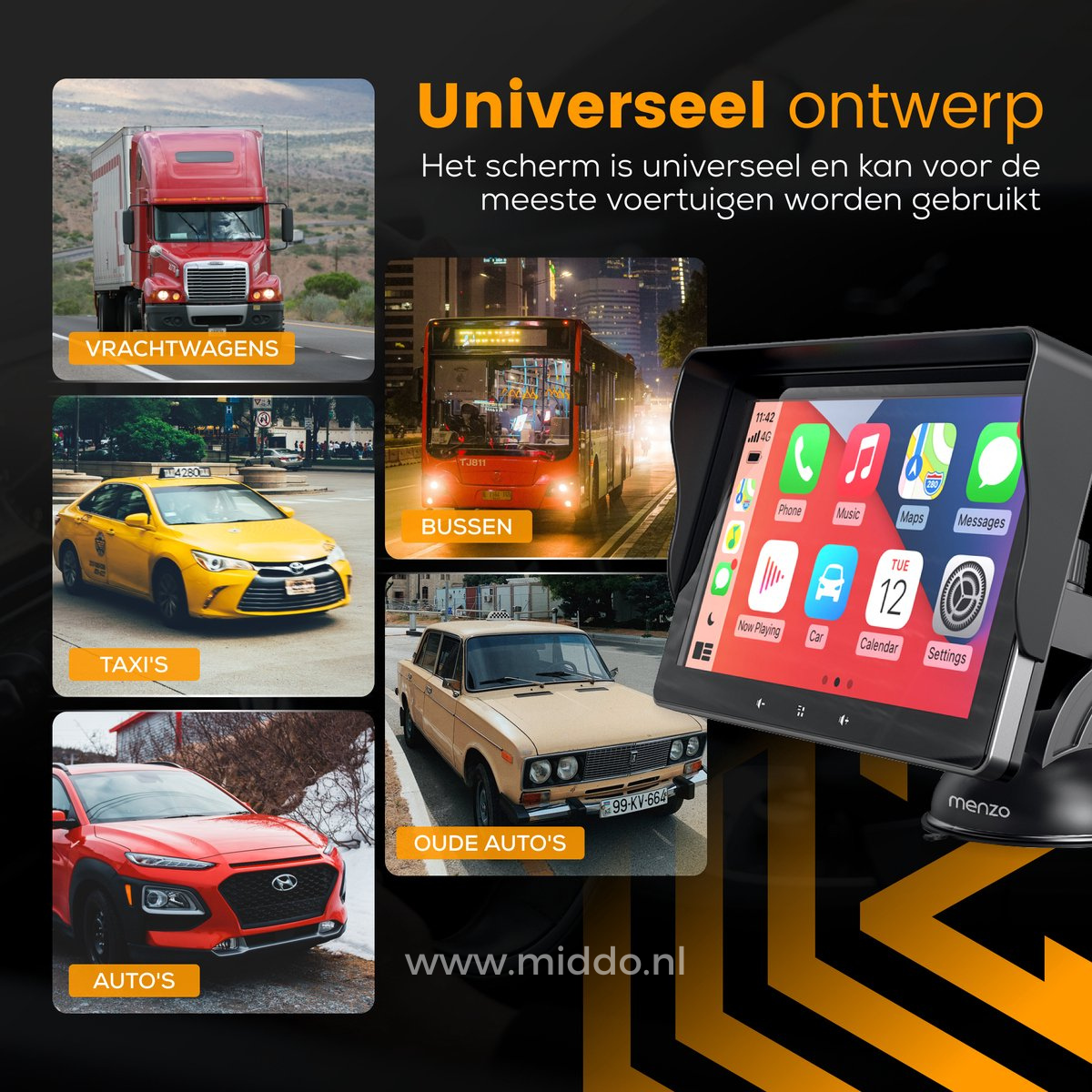 AutoBoost CarPlay & Android Auto | Upgrade dein Fahrzeug in 2 Minuten – Kein Einbau nötig!