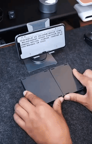 FoldPad Tastatur | Faltbare drahtlose Bluetooth-Tastatur