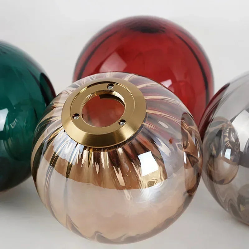 GlassOrb | Moderne Deckenlampe aus Glas mit integriertem LED