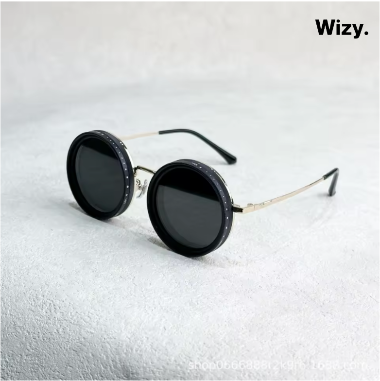 ShadowSunglasses | Sonnenbrillen mit Schwarzen Gläsern Stilvoller UV-Schutz Mode