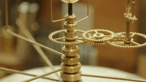 KosmosMaster Grand Orrery – Handgefertigtes Modell des Sonnensystems mit 28 Monden und 9 Planeten