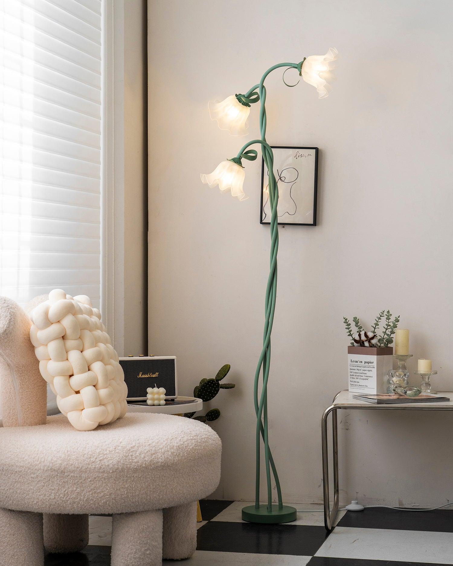 Calla Blumen Stehlampe