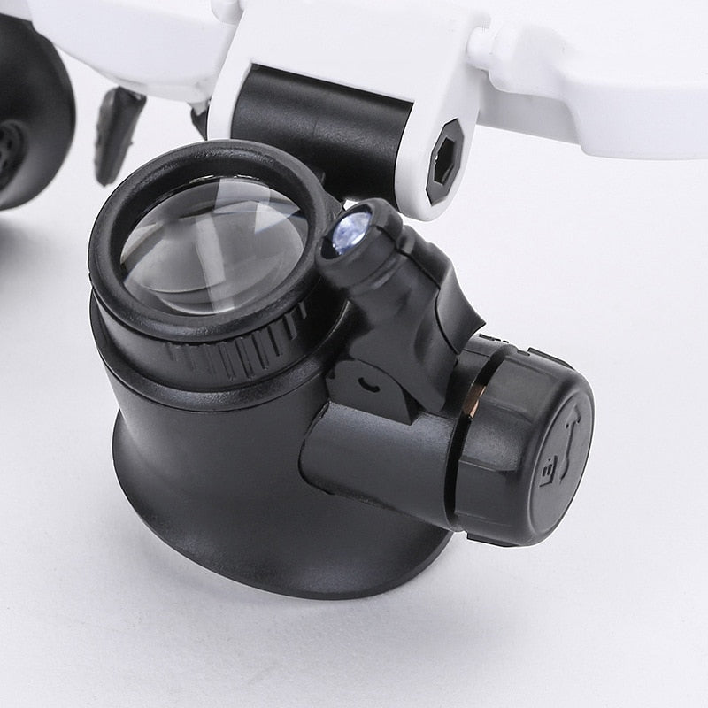 VisionPro HD Vergrößerungsbrille mit LED – Klare Sicht und Komfort