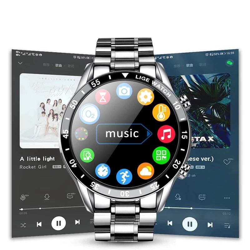 Luxus Smartwatch 4G - Für Anrufe und Konnektivität mit Stil